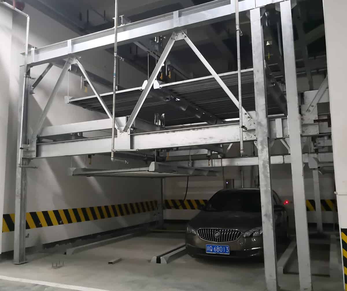 立體車庫板替代傳統(tǒng)液壓定位裝置提高車庫工作效率